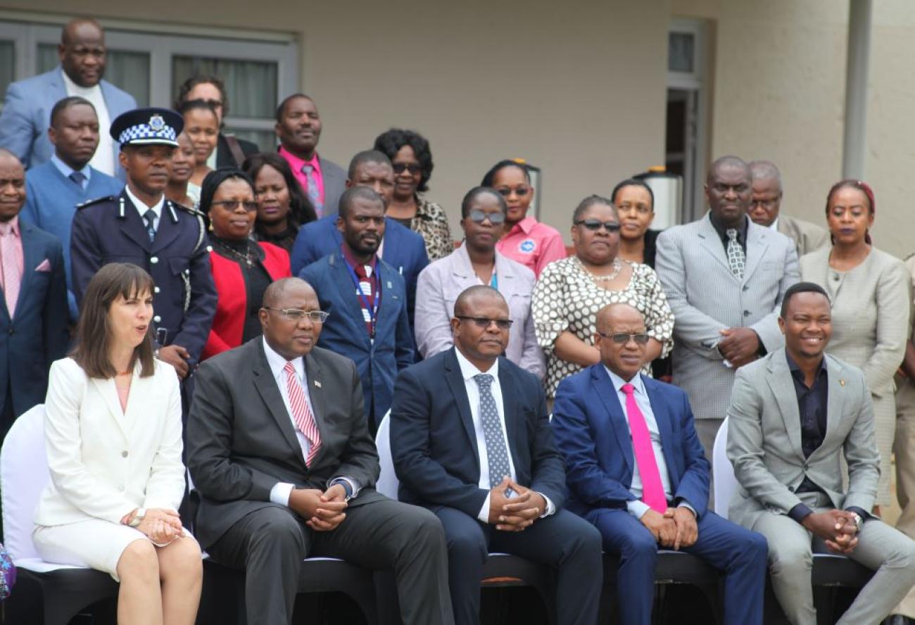 Participants of the  Joint Inception meeting (IOM and the Government of Eswatini) 