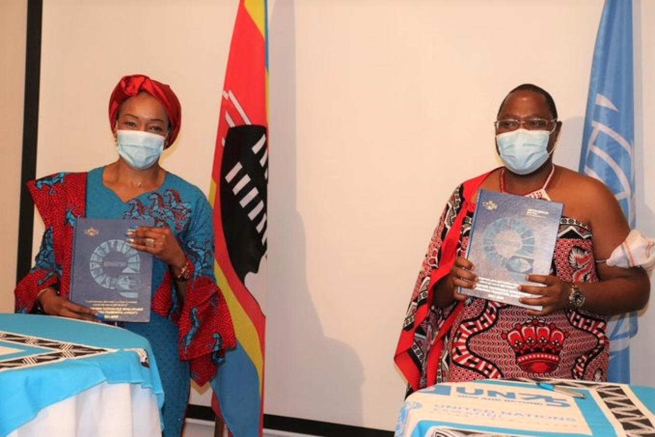 UNRC and PM Display the signed UNSDCF