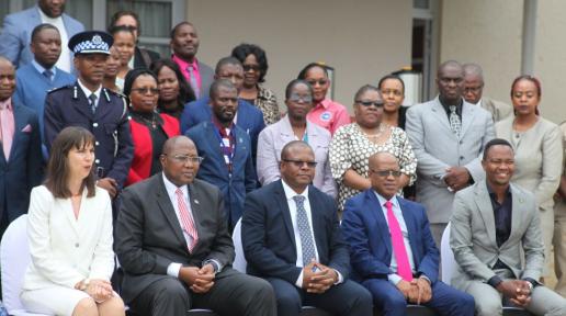 Participants of the  Joint Inception meeting (IOM and the Government of Eswatini) 
